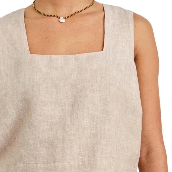 NEW RAILS akira top in heathered flax - Picture 4 of 5